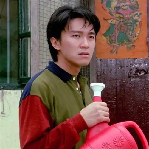 周星驰一左一右情侣头像图片 星爷情头_情侣头像_头像屋