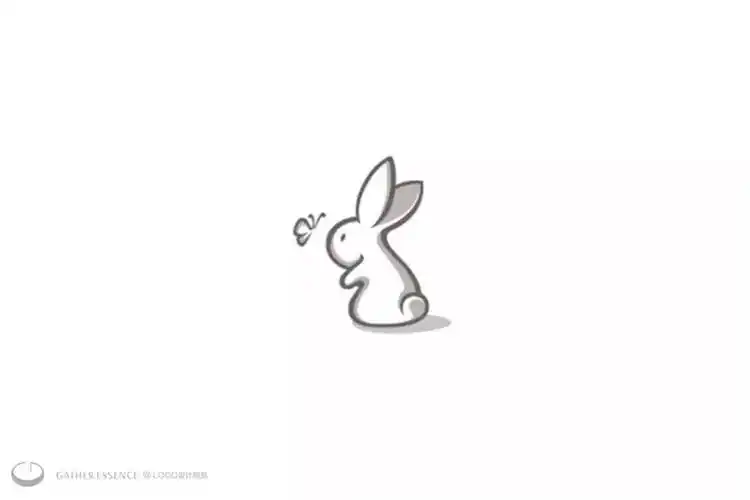 以兔子为元素的logo设计欣赏