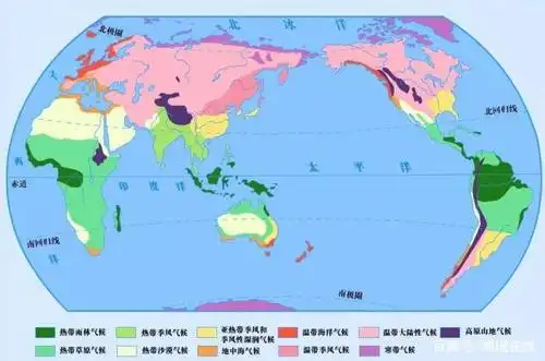 世界上三大热带雨林气候区主要分布在哪?