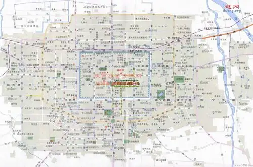 陕西西安市市区地图全图查询