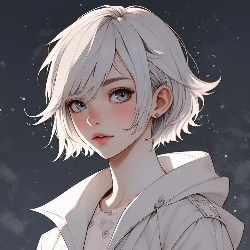 99 哇塞!这些短发卡通头像也太可爱了吧!