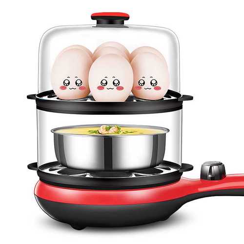 蒸蛋器煮蛋器煎蛋器小型迷你煎锅小自动断电家用插电鸡蛋早餐神器