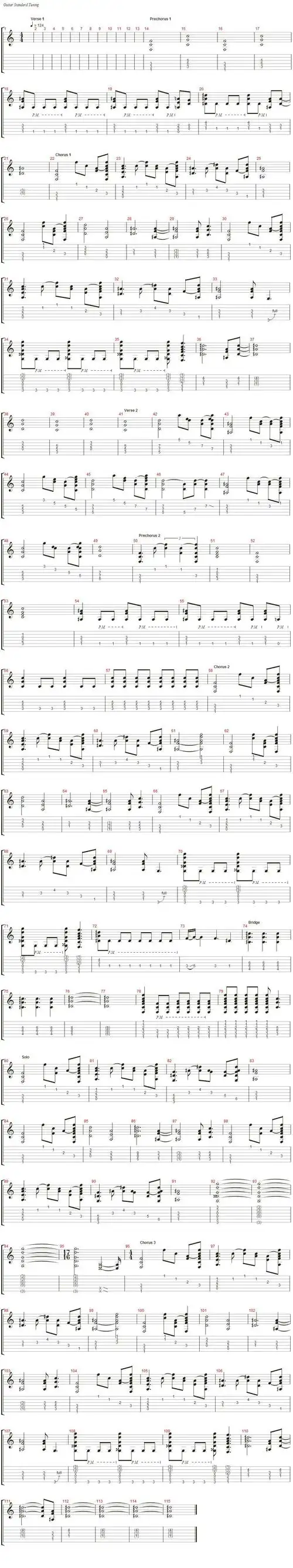 谁有海绵宝宝动画片,片尾的吉他谱.很抒情的一首曲子.谢谢了