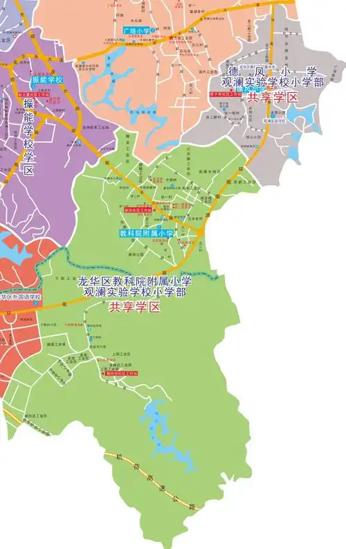 深圳市龙华区教育局关于2022年秋季新开办公办学校招生范围的公示