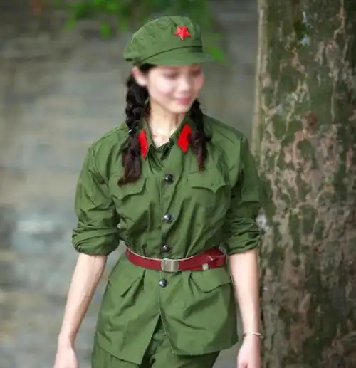 中国65式系列军服,老一代人心中不可磨灭的经典|上衣|女兵|领章|解放