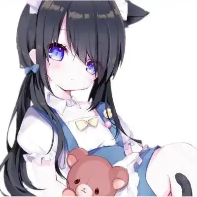 动漫女生头像可爱呆萌好看图片