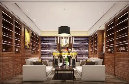 李纪军设计作品完美私家红酒小会所装修效果图