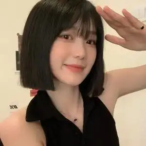 短发假发女减龄短直发波波头学生清纯可爱一刀切修脸自然整顶发套