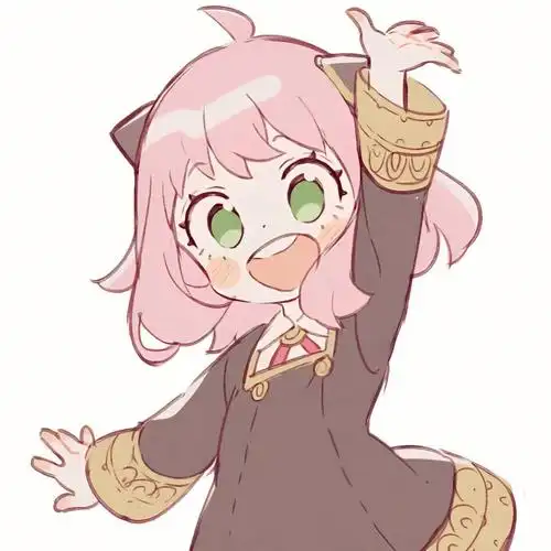 简约系列|阿尼亚动漫高清女生头像可爱满分