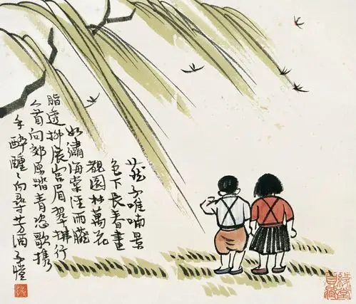 【转载】著名漫画家丰子恺艺术作品欣赏【3】