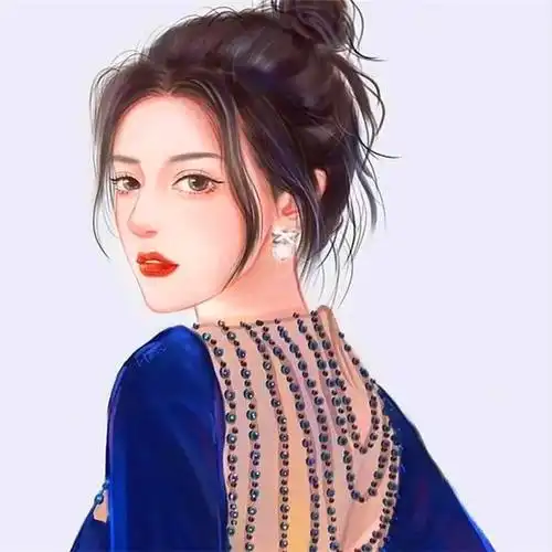 成熟动漫女头像唯美有气质 高清好看的魅力女人卡通头像图片_女生动漫