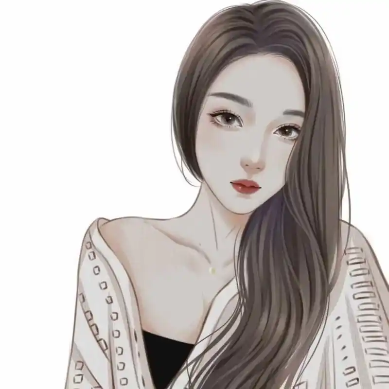 堆糖一婉手绘女生头像