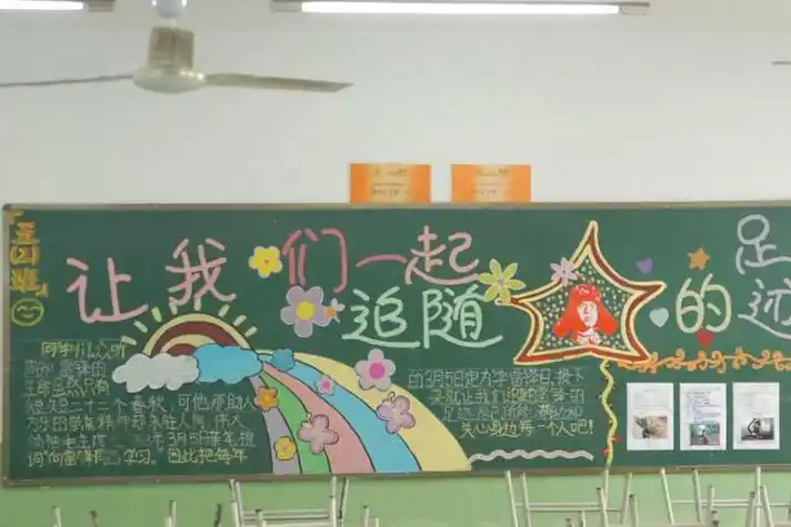 关于雷锋的简单黑板报设计模板