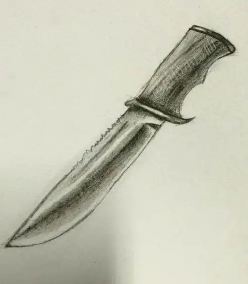 素描#刀