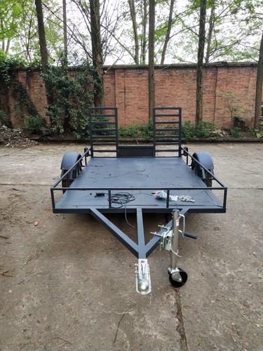 摩托车拖挂车小拖车汽车后挂式后斗拖车拖车架牵引外后挂车平板