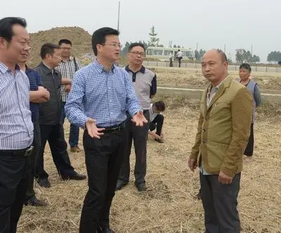 大邑县领导到沙渠安仁现场办公:高品位规划 高质量建设