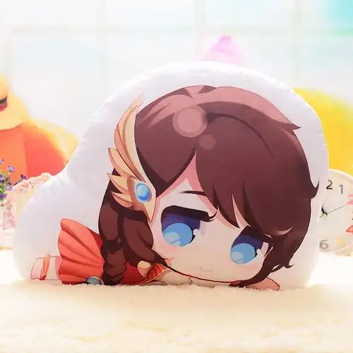 抱枕王者荣耀_王者周边荣耀大乔小乔李白诸葛亮王昭君英雄原创动漫