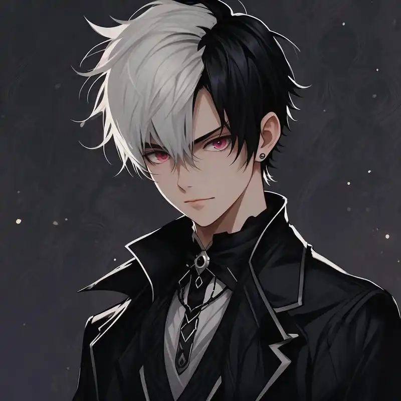 90二次元黑暗系帅哥头像94 探索二次元的世界,发现黑暗风格的帅气
