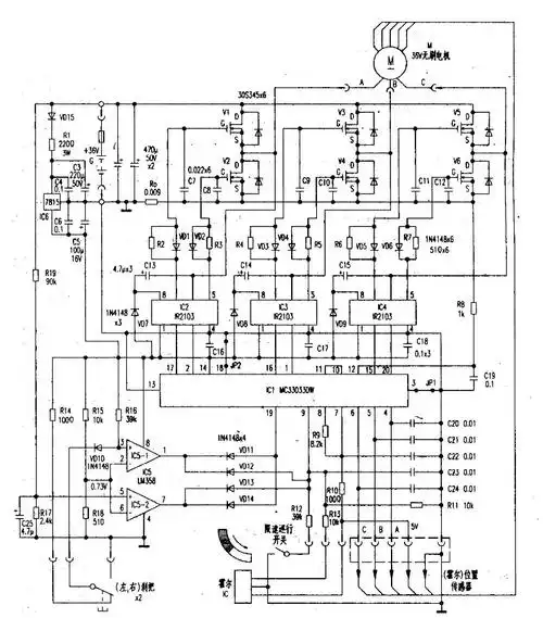电动车电路图大全