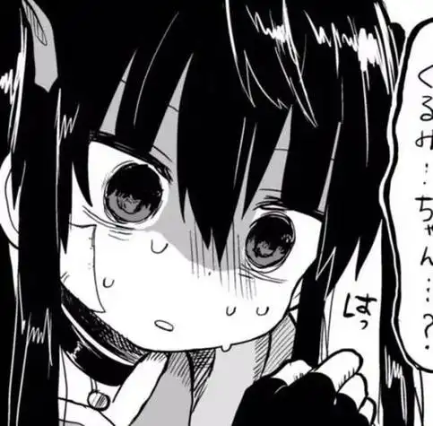 进来拿丧系黑白日系漫画动漫女生头像