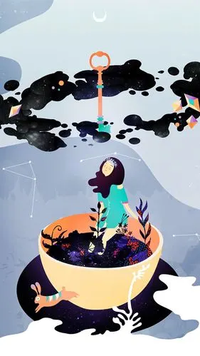 唯美图片大全套图 图文并茂 创意架子 景物静默 夜光变换 简单手绘