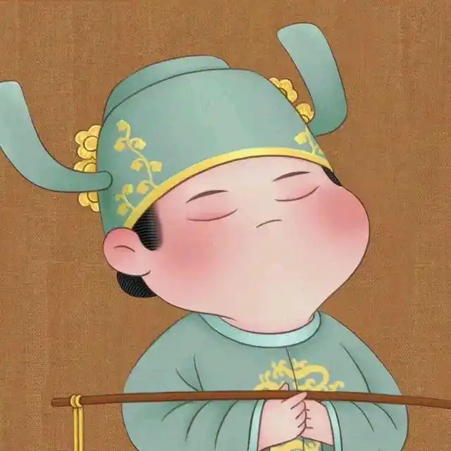 q版大唐人物,古风头像,像极了新年吃多的你