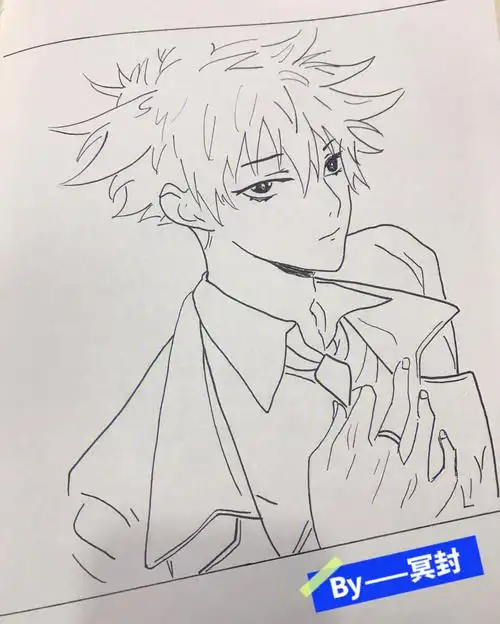 咒回伏黑惠手绘