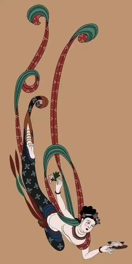 壁纸分享敦煌千年飞天舞动霓裳