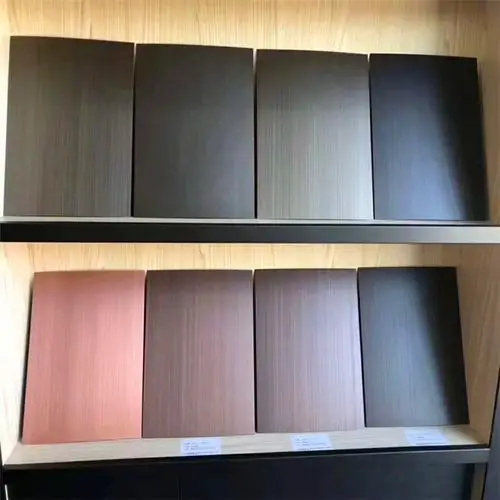 佛山厂家不锈钢 304发纹灰色亮光拉丝板厂家直销