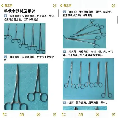 十分钟带你认识手术室器械及用途60临床必备