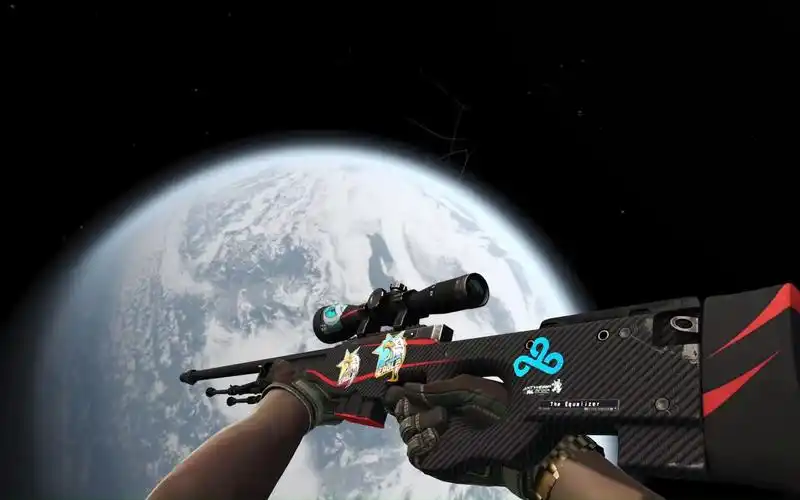 【csgo饰品】红线awp--镜头16全息伪眼