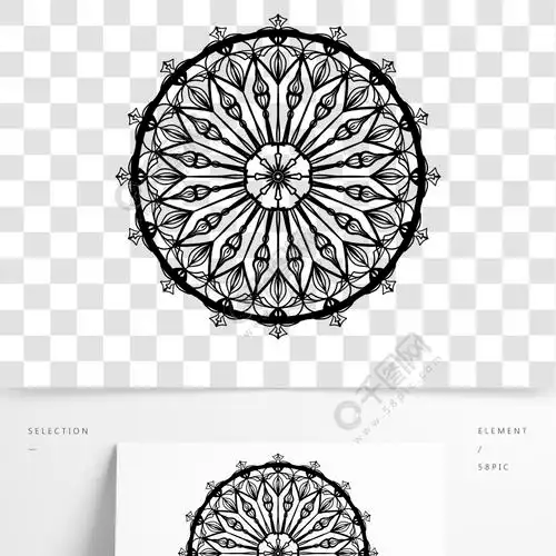 哥特式玻璃窗户花纹