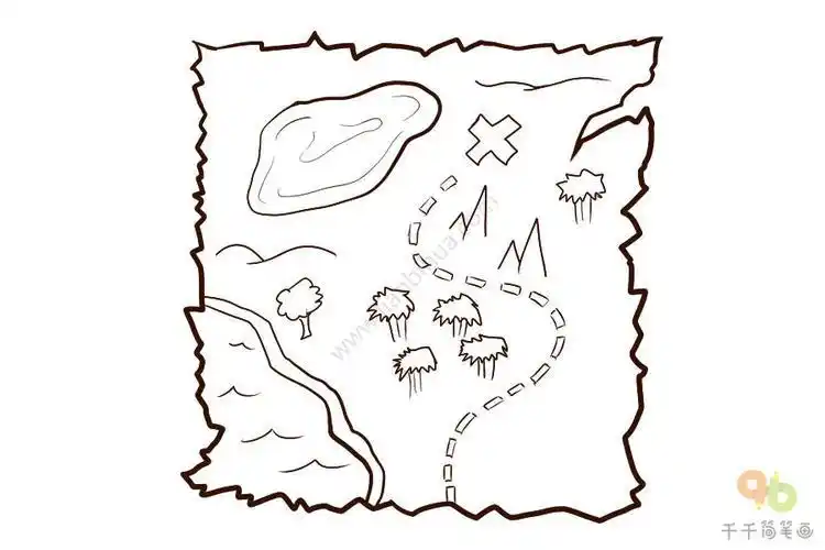 画指向标简笔画简笔画指向指向标的简笔画路线图指示简笔画指引简笔画