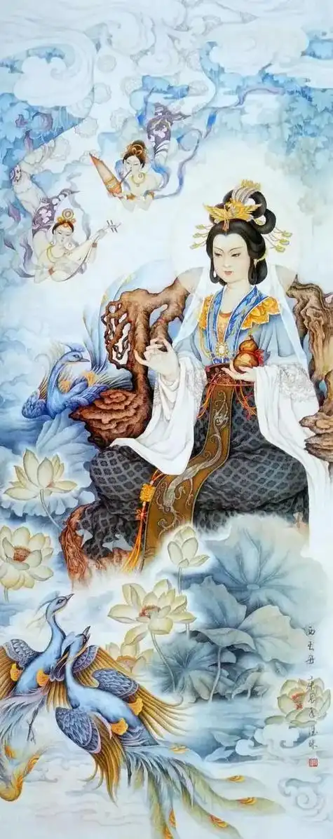 恭祝王母娘娘圣诞#三月三蟠桃盛宴#接好运接平安接健康 #愿早 - 抖音