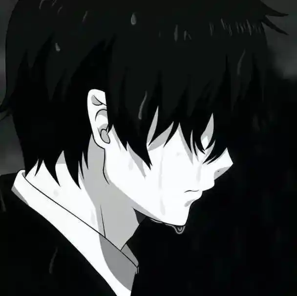 黑白动漫头像,男女都有哦#抖音壁纸潮图 #微信头像 #qq头 - 抖音