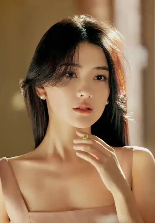 梁洁晒午后春光随拍 穿吊带抹胸裙又纯又欲 氛围感满满_双世_光影_小