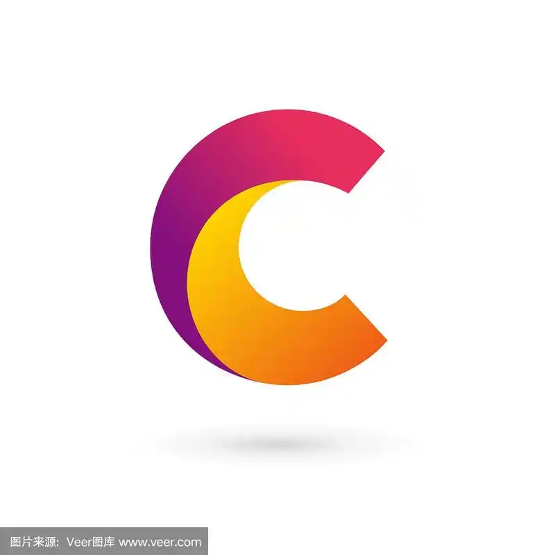 字母c标志图标设计模板元素