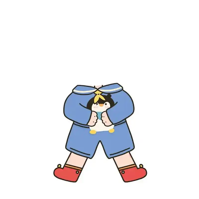 可爱卡通小身体素材