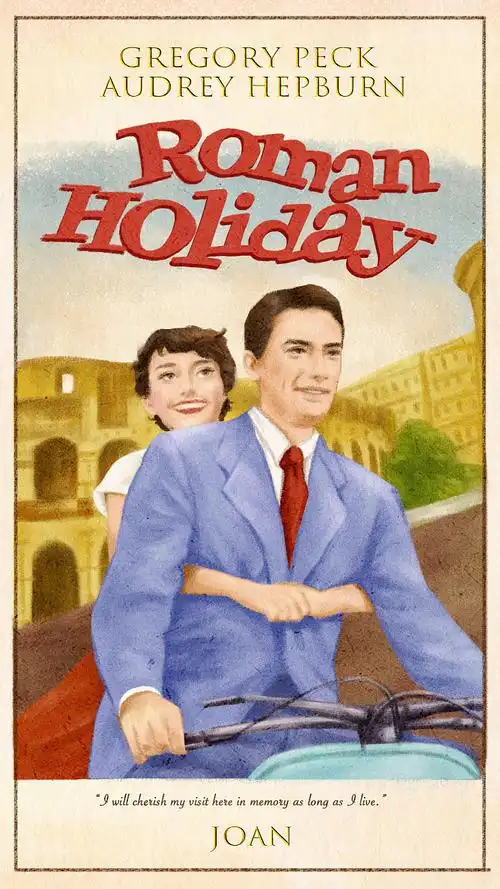 复古电影海报——经典之爱