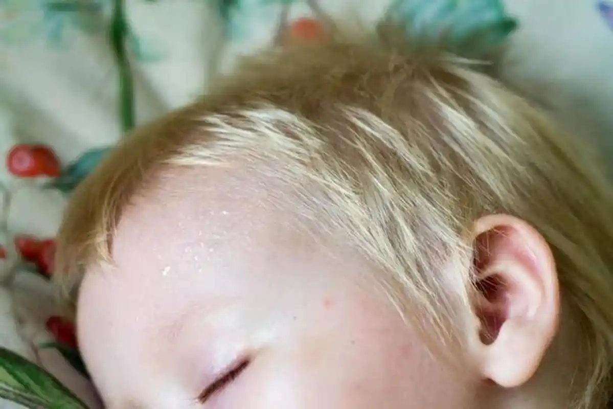 儿科医生分2种情况跟家长简单分析:  【第一种】刚入睡出汗多,30-60