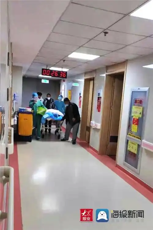 大年三十晚上一患者宫外孕破裂 淄博市中西医结合医院多学科紧急救治