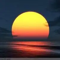 海边日出女生头像图片_微信头像图片大全