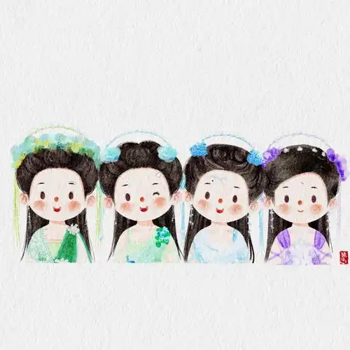 欢天喜地七仙女头像