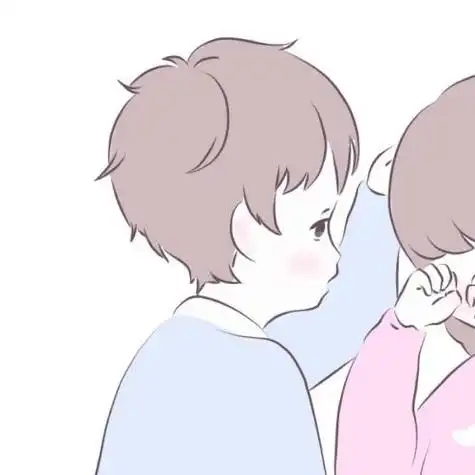 卡通头像情侣头像可爱萌萌哒在一起不容易请珍惜