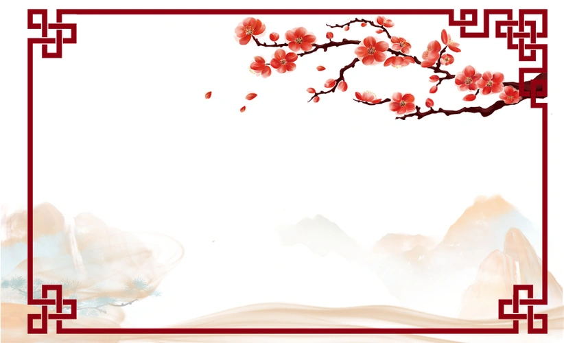 中国风古风边框背景 (1)