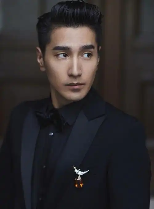 [猛男]单眼皮男生赵又廷酷帅西装写真大片-小虾米