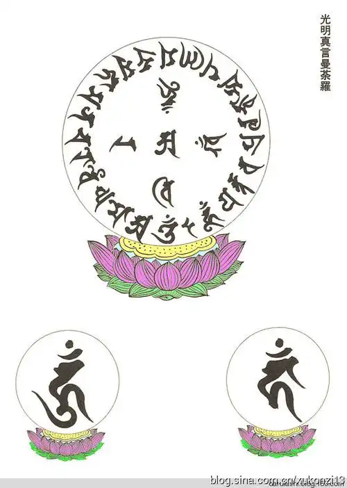 十三本尊法(大日如来《光明真言》)