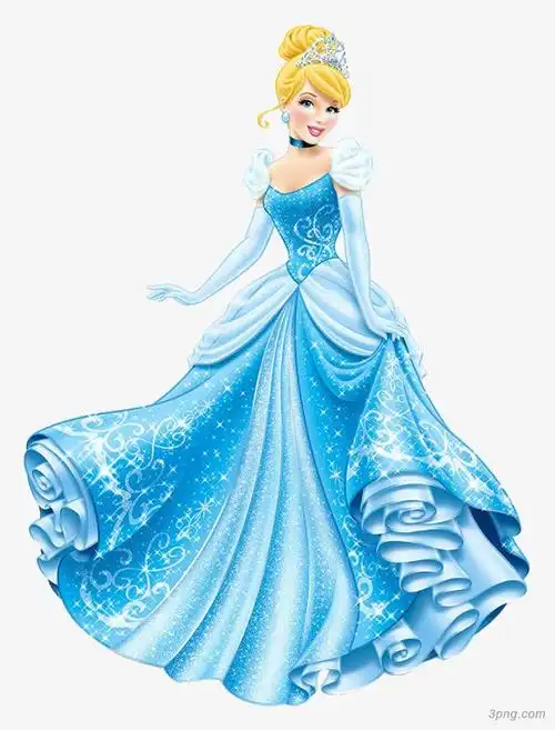 灰姑娘png素材透明免抠图片-其他元素