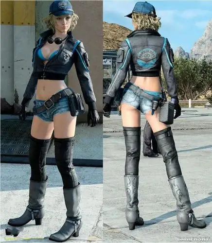 最终幻想15修车女希德妮服装mod