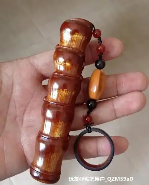 别人的竹把件只用了区区8天就给盘红了看看我的想哭